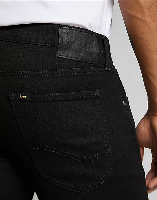 Lee Pantalone Jeans Luke Midweight L719HFAE clean black