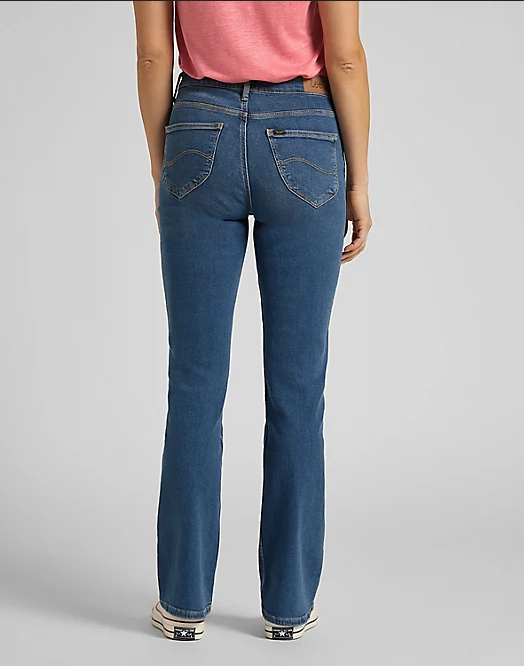 Lee Jeans Breese Boot Worn Martha Pantalone a zampa da donna 4500276601 L31TQDTO blu