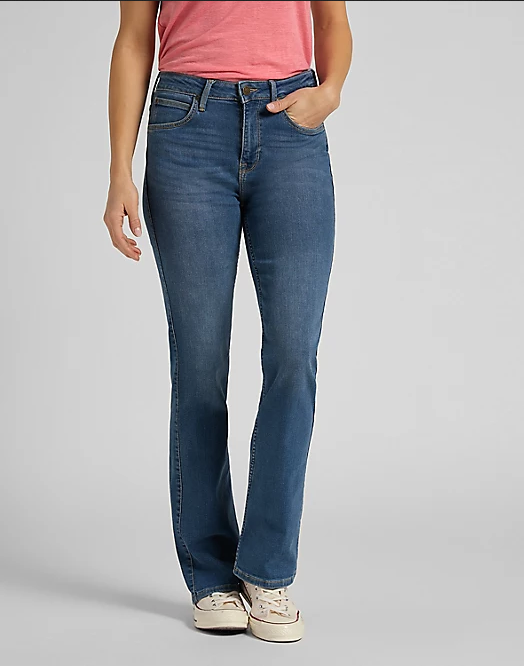 Lee Jeans Breese Boot Worn Martha Pantalone a zampa da donna 4500276601 L31TQDTO blu