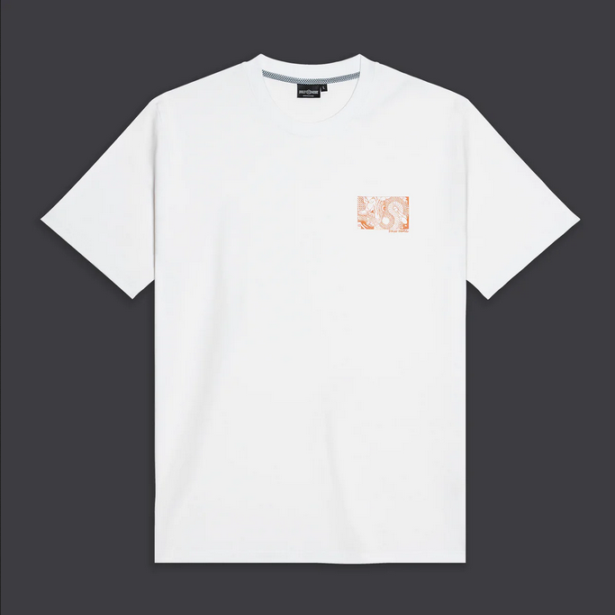 Dolly Noire t-shirt manica corta
Kunyoshi Red Blue Tee TS170-TA-02 white