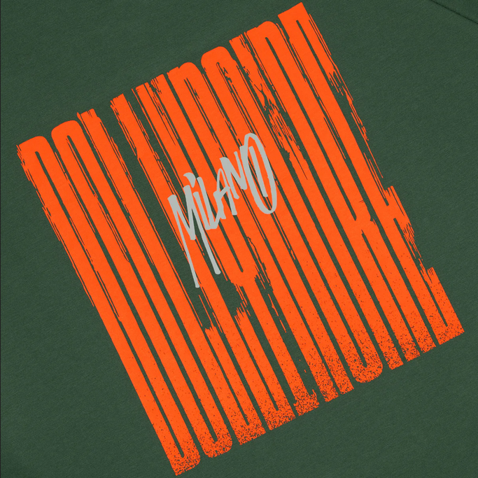 Dolly Noire Felpa con cappuccio Milano Hoodie SW174-SA-02 green