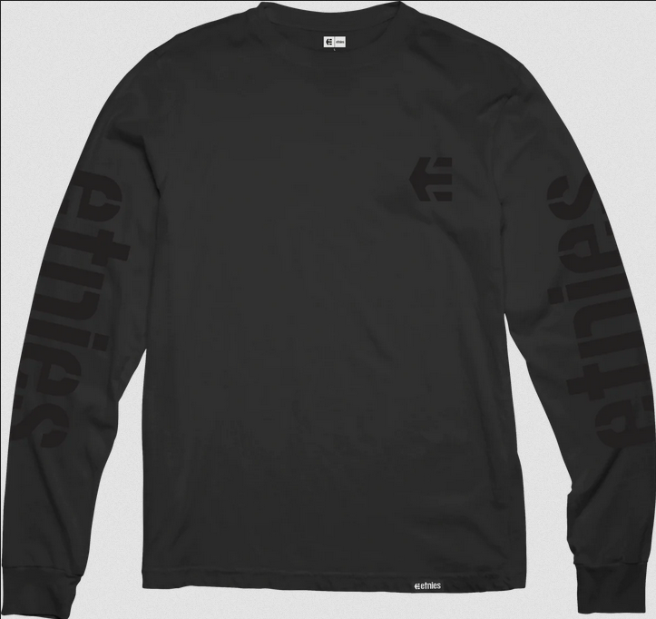 Etnies maglietta manica lunga Icon LS Tee 4130003779 004 black