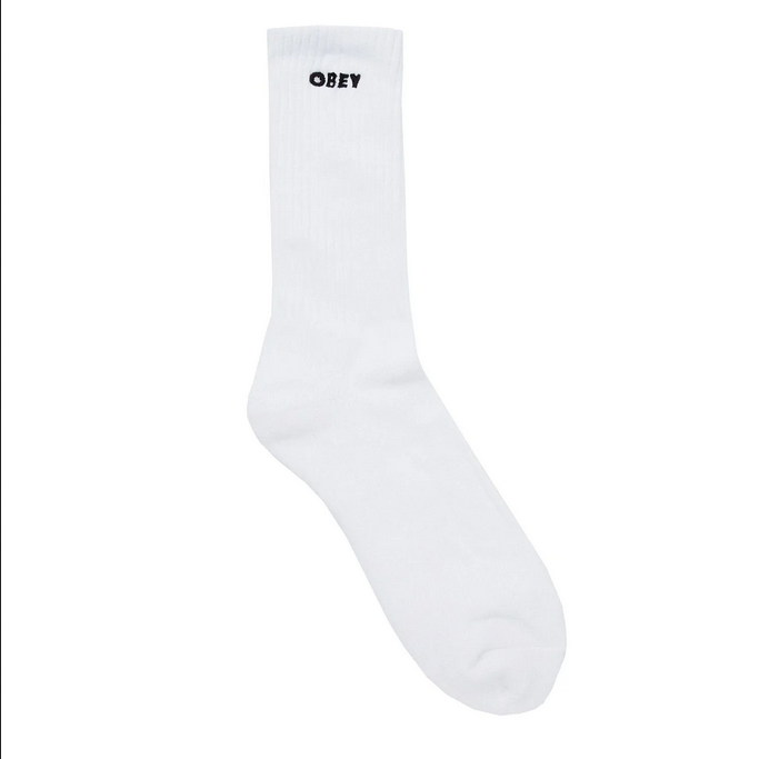 Obey Calzino unisex Clothing Bold 100260144 A091400 white taglia unica