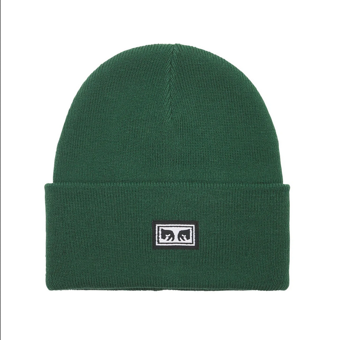 Obey cappellino a cuffia Icon Eyes Beanie 100030132 dark cedar - taglia unica
