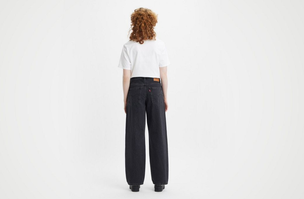 Levi's Pantalone Jeans da donna Oversize Dad A34940014 black stonewash