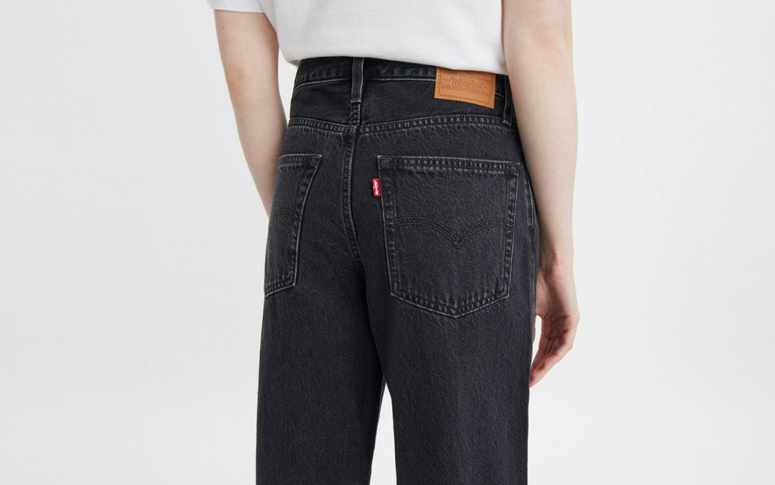 Levi's Pantalone Jeans da donna Oversize Dad A34940014 black stonewash