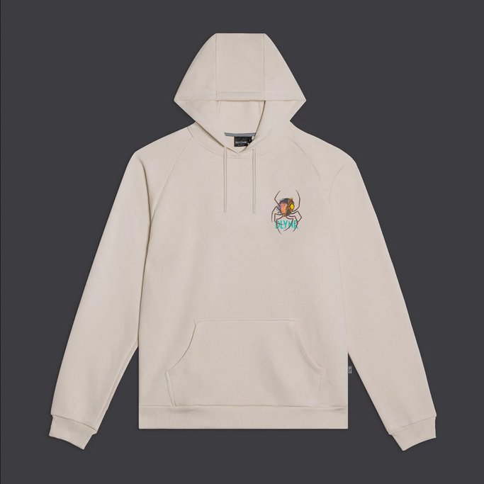 Dolly Noire Felpa da uomo con cappuccio Joro Spider Hoodie sw446-sa-01 beige luna