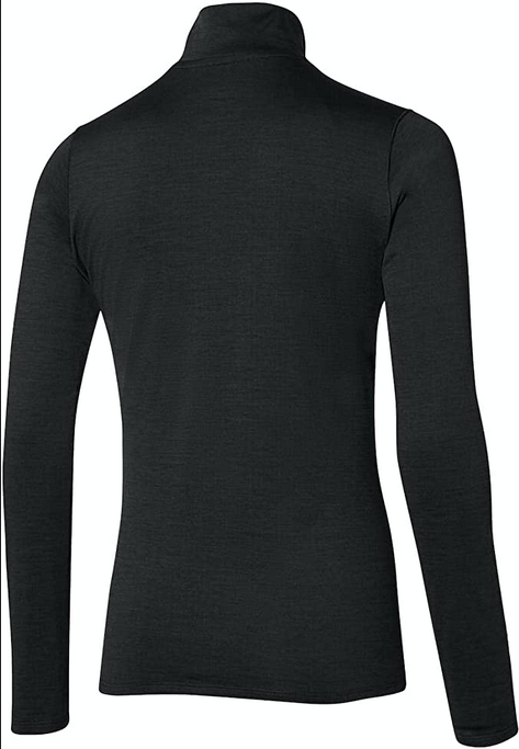 Mizuno Maglia da donna da corsa Impulse Core Ls Hz Shirt Woman J2GA1716 09 black