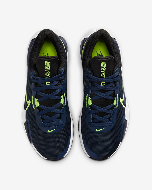Nike scarpa da basket da uomo Renew Elevate 3 DD9304 005 nero-blu-bianco