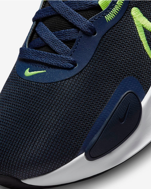Nike scarpa da basket da uomo Renew Elevate 3 DD9304 005 nero-blu-bianco