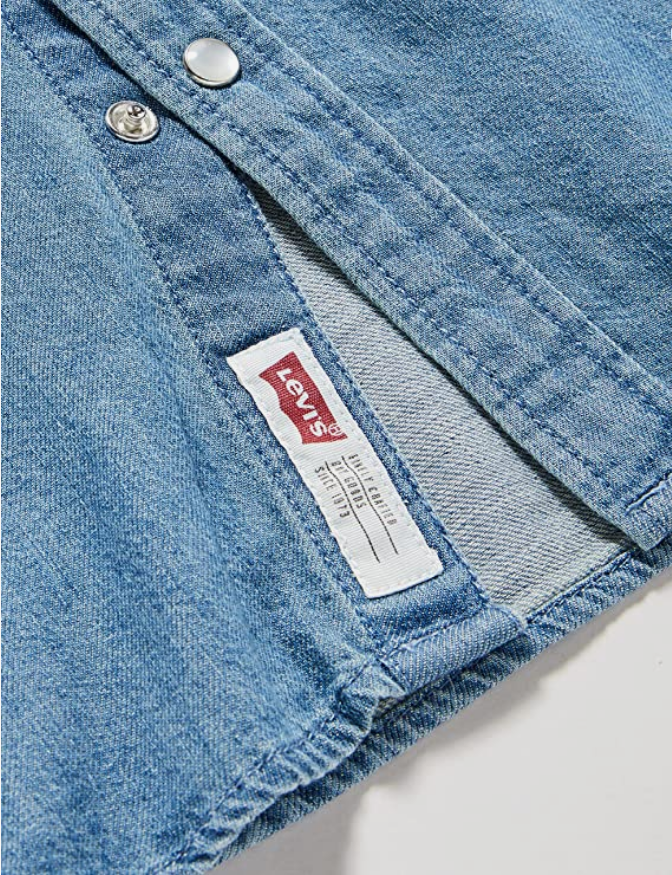 Levi's Kids Camicia da bambino Barstow Western 8E6866 M28 vintage stone