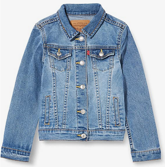 Levi's Kids Giacca in Jeans Barstow Western 3E4388-M0K blu medio