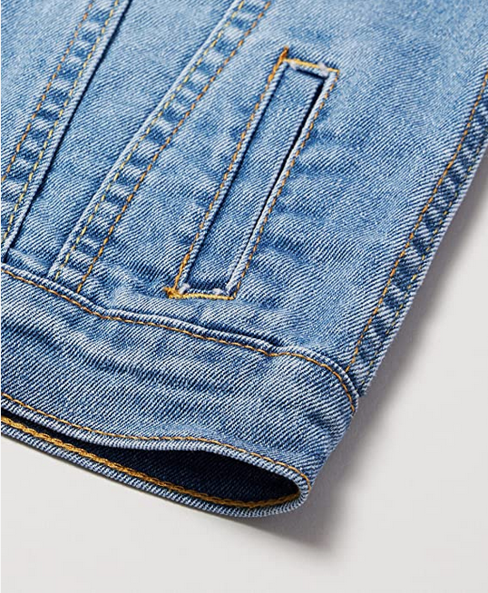 Levi's Kids Giacca in Jeans Barstow Western 3E4388-M0K blu medio