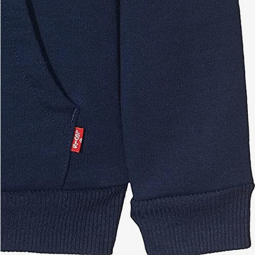 Levis Felpa da ragazzo con cappuccio Batwing Screenprint Hoodie 9E8778-C8D blu