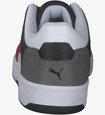 Puma scarpa sneakers da uomo Rebound Joy Low 380747-06 bianco rosso grigio