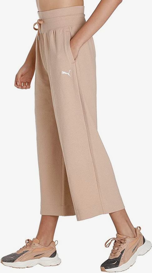 Puma Pantalone sportivo da donna a sigaretta Her Straight 673113-89 dusty tan