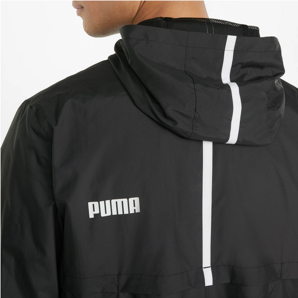 Puma giacca a vento da uomo ESS Solid Windbreaker 847484 01 nero