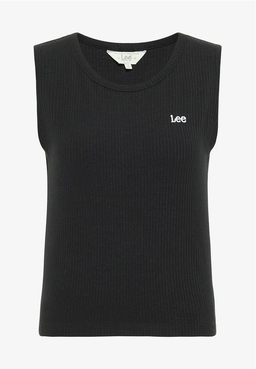 Lee Canotta da donna Cropped Crew Tank LQ24WK01 black