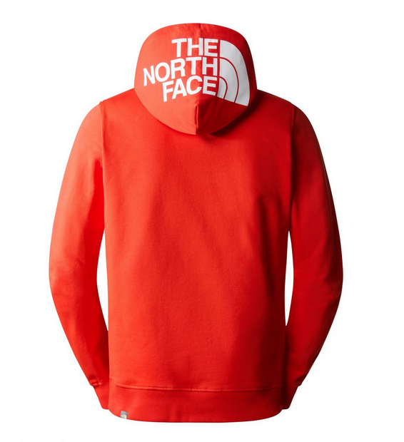 The North Face Felpa da uomo con cappuccio Seasonal Drew Peak Light NF0A2S5715Q1 rosso fuoco