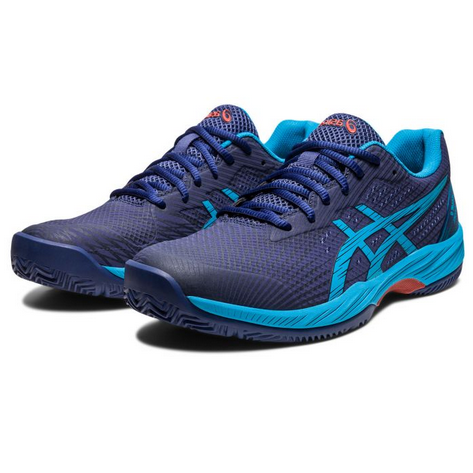 Asics scarpa da padel Gel-Game 9 1041A336-400 indigo blu-island blu