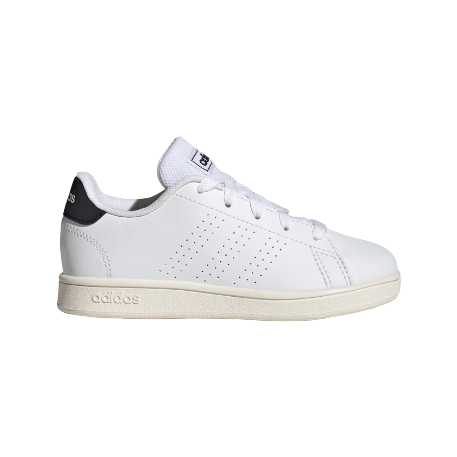 Adidas sneakers unisex da ragazzi Advantage Lifestyle Court Lace K GW6487 white ink