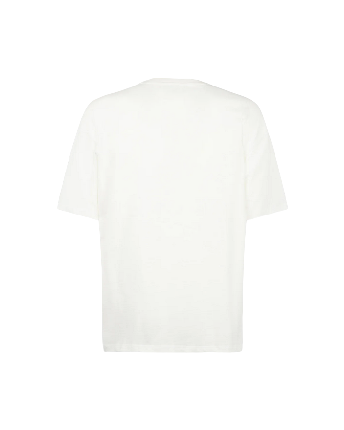 Phobia T-shirt unisex bianca con fulmini rossi grigi arancio PH00109REDGROR
