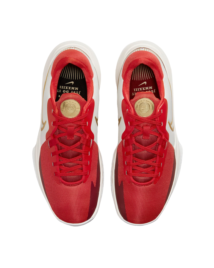 Nike scarpa da pallacanestro Precision 6 DD9535-006 rosso-oro
