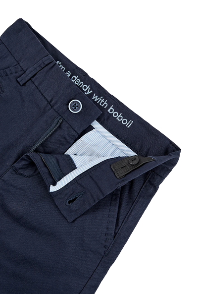 Boboli short per bambino e ragazzo in satin elastico 736084-2440 marinaio