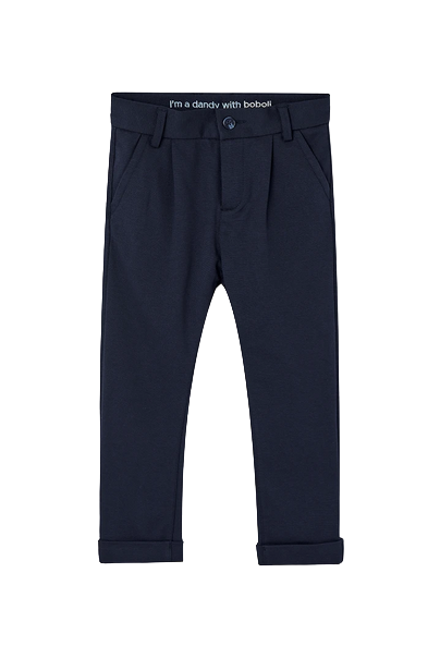 Boboli pantalone da bambino e ragazzo fantasia 736398-2440 marinaio