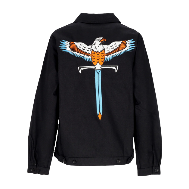Doomsday Giacca unisex con grafica ricamata Ewtua Work black