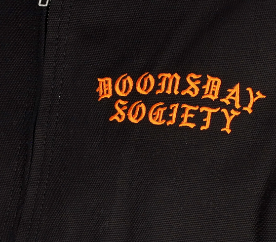 Doomsday Giacca unisex con grafica ricamata Ewtua Work black