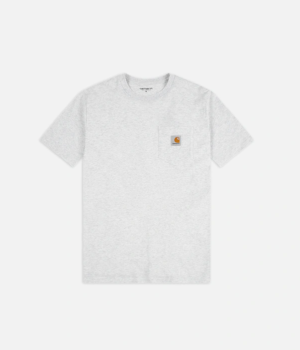 Carhartt T-shirt manica corta con tascino 1030434 02 white