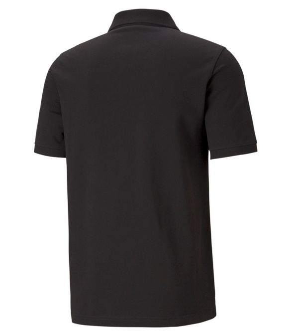 Puma Polo manica corta da uomo in cotone pique 586674-01 nero