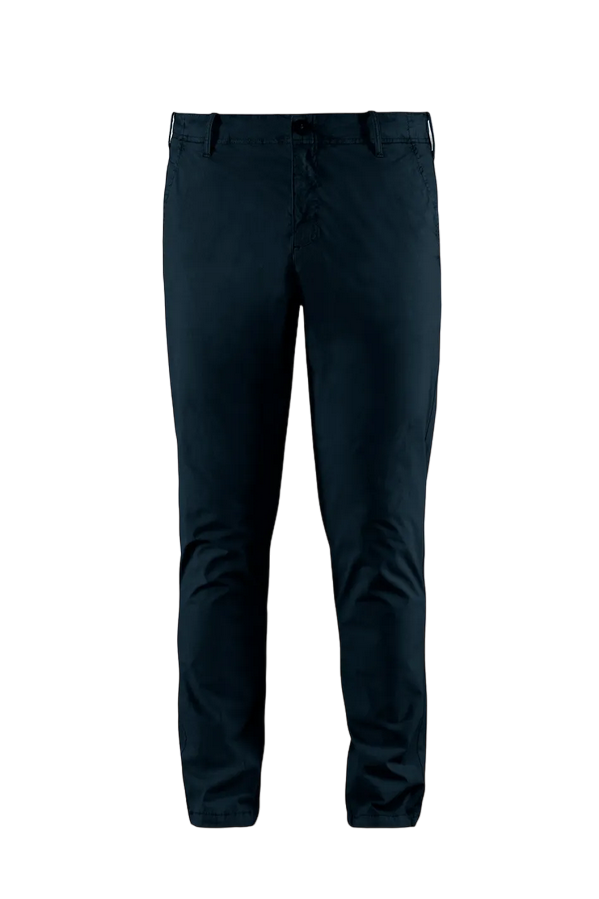 Bomboogie pantalone chino in popeline elasticizzato da uomo Car PMCARTCG1 20 blu