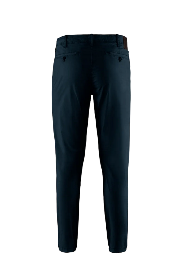 Bomboogie pantalone chino in popeline elasticizzato da uomo Car PMCARTCG1 20 blu