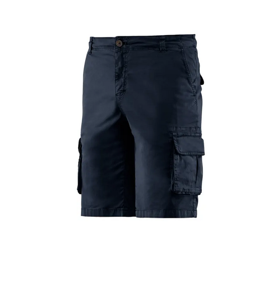 Bomboogie Bermuda da uomo in gabardina con tasconi BMMOPTTX3 20 navy
