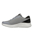 Skechers Skech-Lite Pro Clear Rush 232591/GYBK scarpe walking uomo grigio-nero con Memory Foam, vista laterale interna