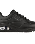 Skechers scarpa sneakers da uomo Uno 2 Air Around You 232181/BBK nero