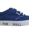 Sneakers Vans Atwood VN0003Z9Q1S colore Navy blu per ragazzi con suola bianca e logo laterale