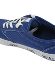 Sneakers Vans Atwood VN0003Z9Q1S colore Navy blu per ragazzi con suola bianca e logo laterale