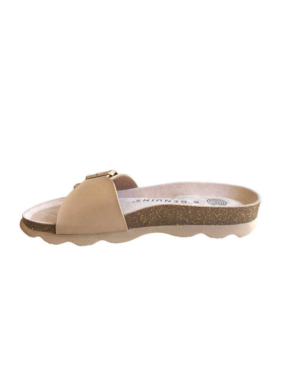 Geniuns sandalo anatomico in vegan da donna Toronto G104833 limone