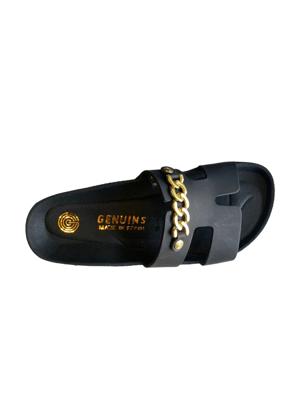Genuins sandalo da donna Hilton Oiled in pelle G103895 nero