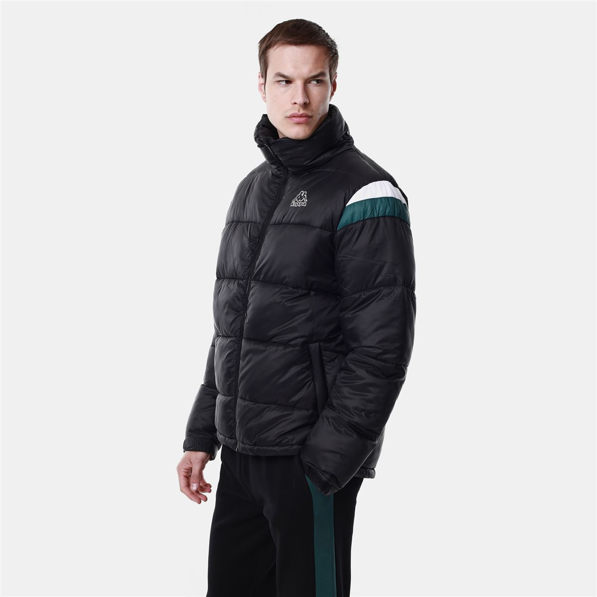 Kappa giubbotto da uomo Logo Cuzy 371144W 005 nero
