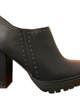 Xti scarpa con tacco da donna Zapato Negro 49554 nero
