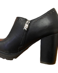 Xti scarpa con tacco da donna Zapato Negro 49554 nero