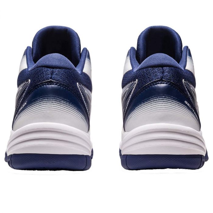 Asics scarpa da pallavolo da uomo Gel Task MT 3 1071A078 100 bianco-blu