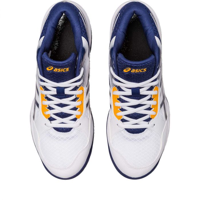 Asics scarpa da pallavolo da uomo Gel Task MT 3 1071A078 100 bianco-blu
