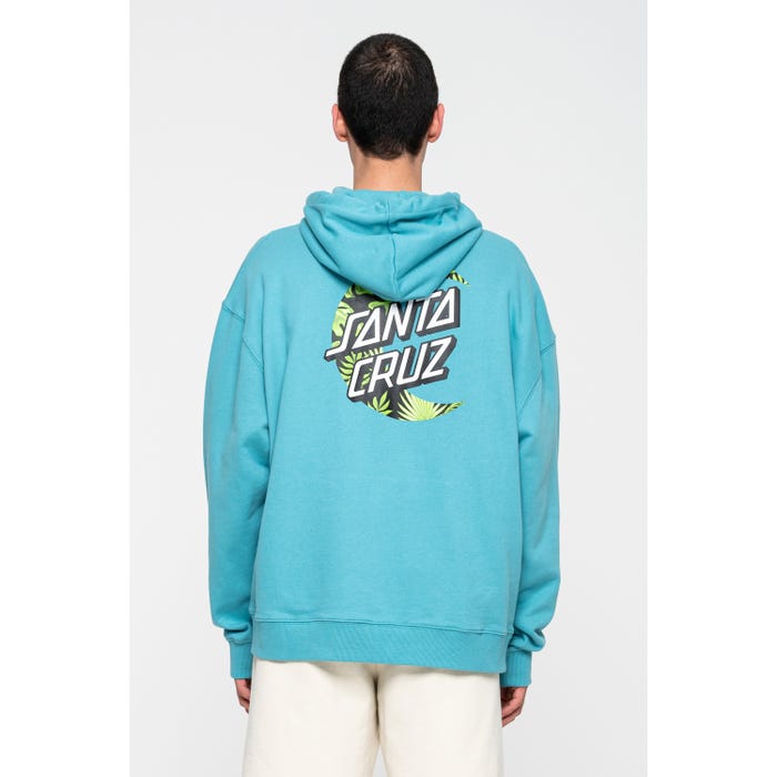 Santa Cruz Felpa unisex con cappuccio Cabana turquoise