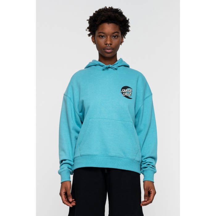 Santa Cruz Felpa unisex con cappuccio Cabana turquoise