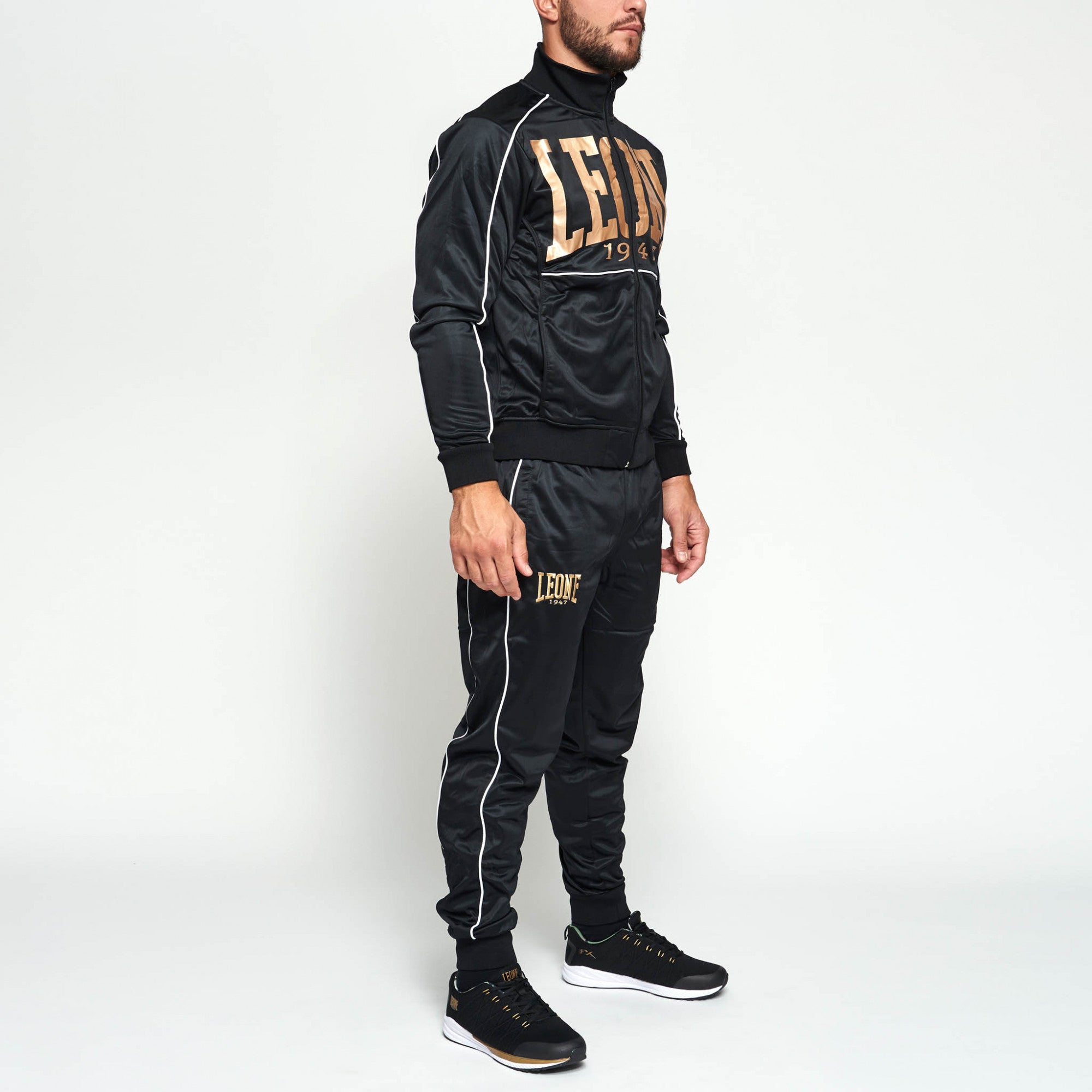Leone Tuta sportiva da uomo Premium AB300 nero